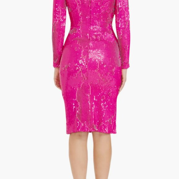 Dress The Population Natalie Sequin Sheath - DTP79 Cocktail Dress S ($264) - Picture 3 of 10